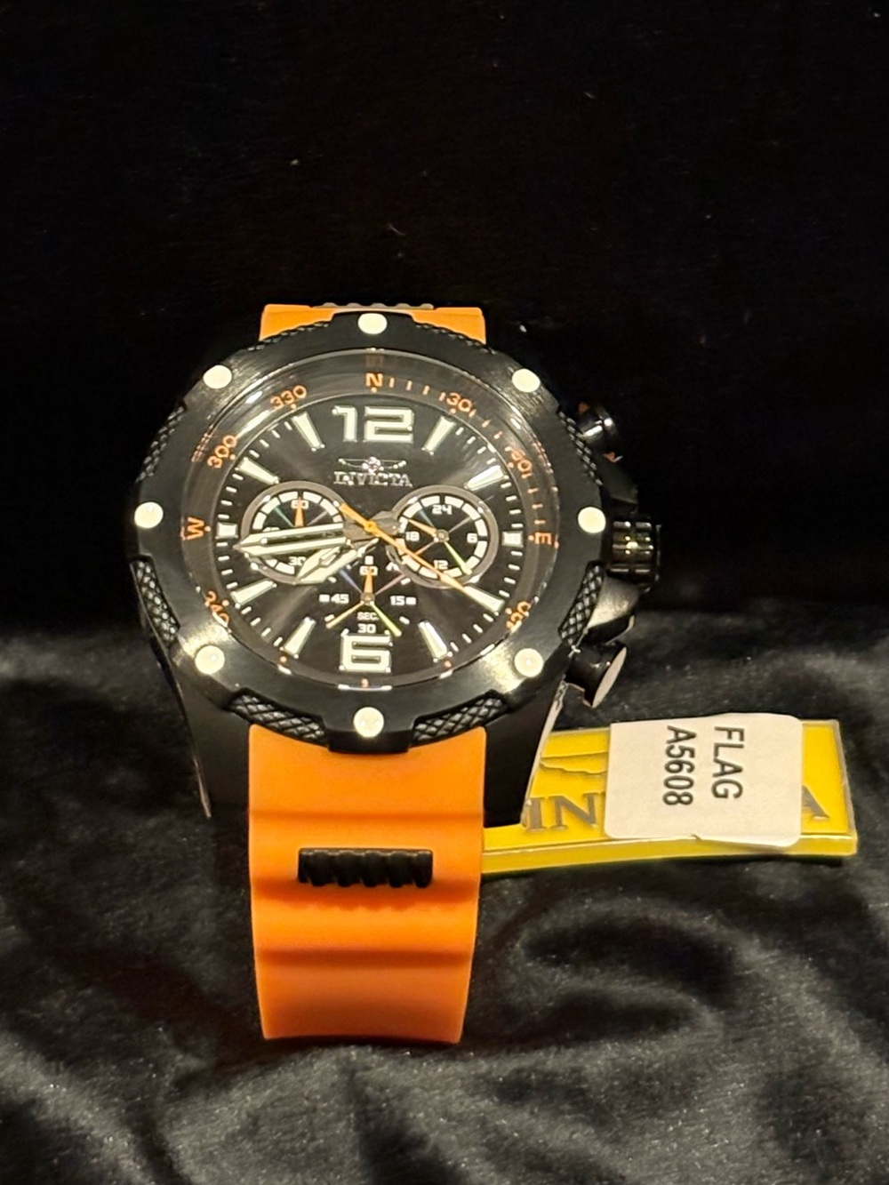 Invicta I-Force Axis 43002: Raw power on your wrist, brand new with a 3-year war